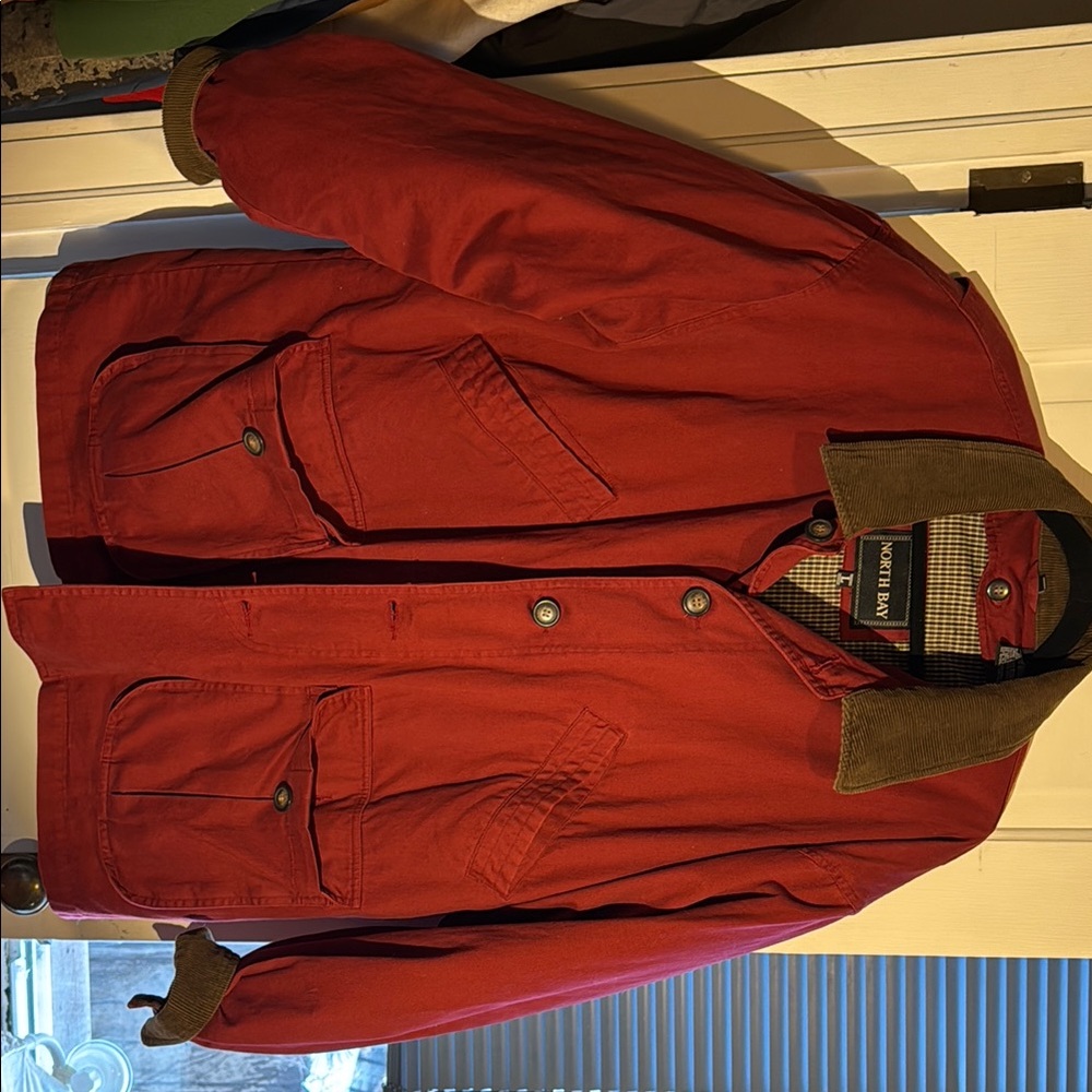 North Bay Men's burgundy Jacket